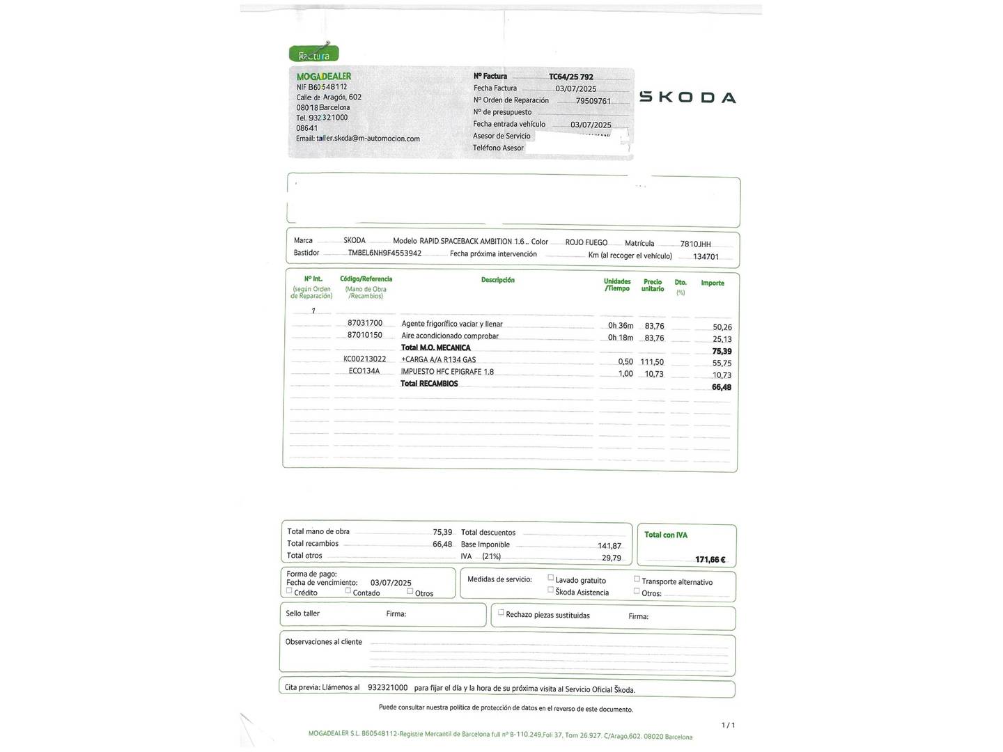 Foto Skoda Spaceback Skoda Spaceback 1.6 TDI Ambition Spaceback (105 CV)