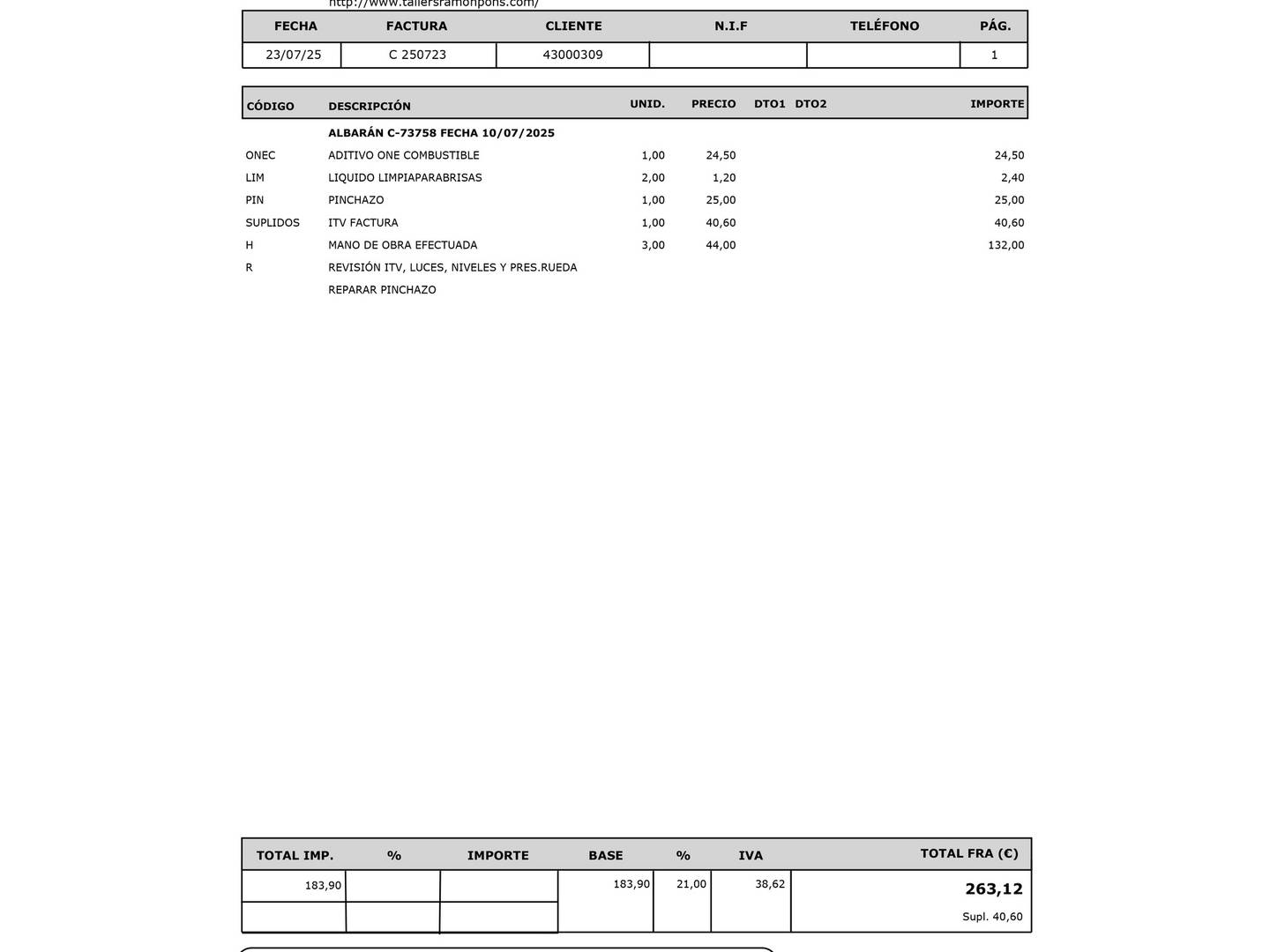 Foto del mantenimiento del Renault Captur Renault Captur Xmod Energy TCe (120 CV) EDC