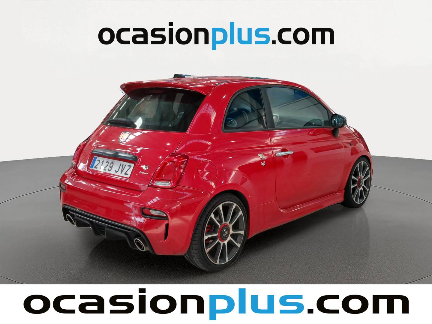 Foto trasera Abarth 500 Abarth 500 1.4 16v T-Jet 595 Turismo (165 CV) izquierda