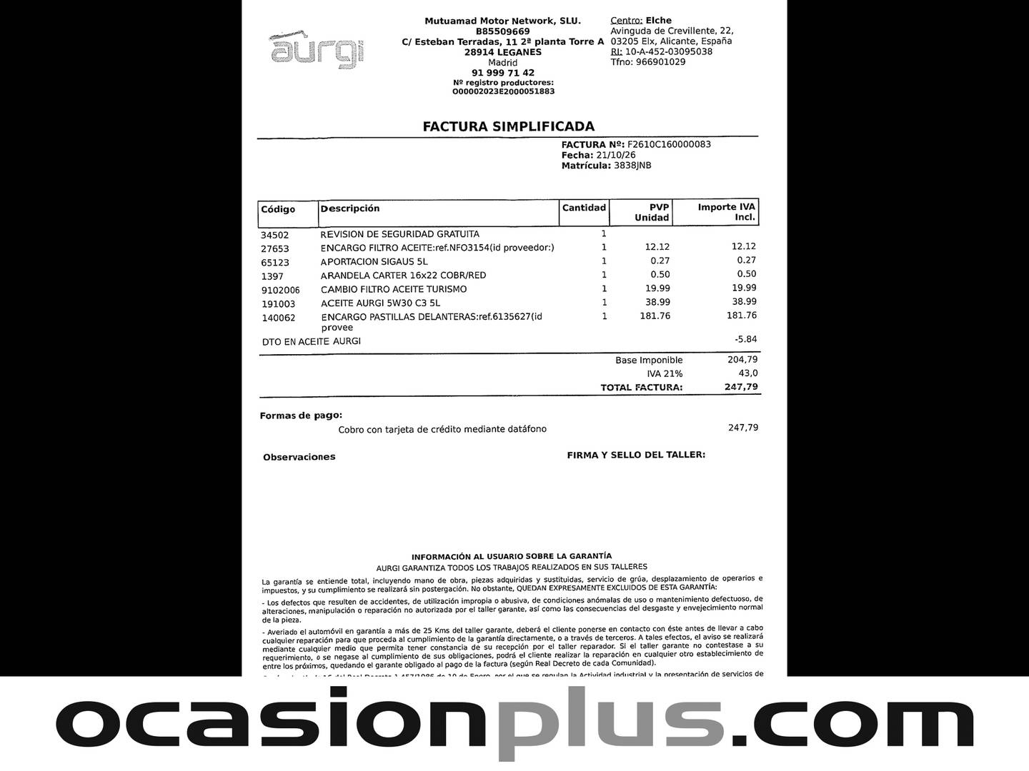 Foto del mantenimiento del Mazda CX-5 Mazda CX-5 2.2 DE Style+Navi 2WD (150 CV)
