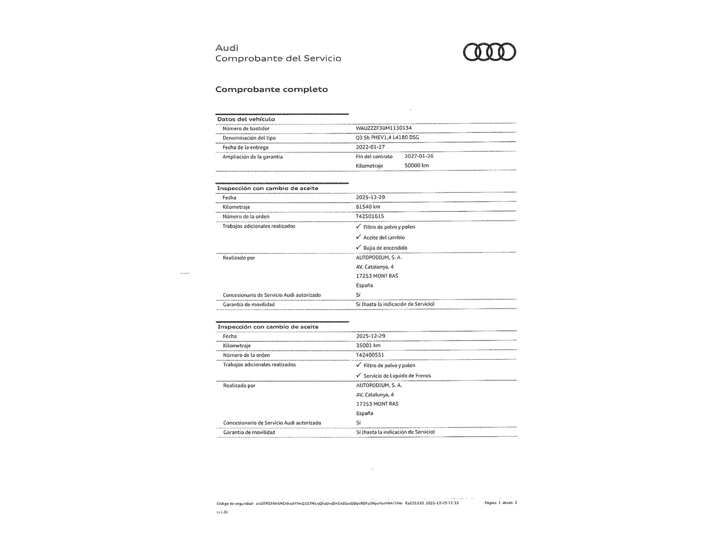 Foto Audi Q3 Sportback Audi Q3 Sportback TFSIe Sportback 45 TFSI e (245 CV) S tronic