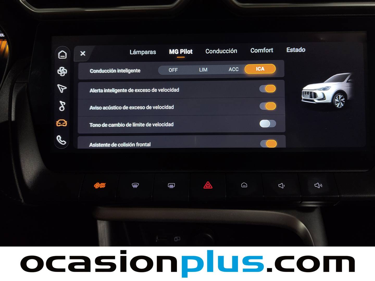 Paquetes del MG ZS MG ZS 1.5 Hybrid+ Luxury (197 CV)