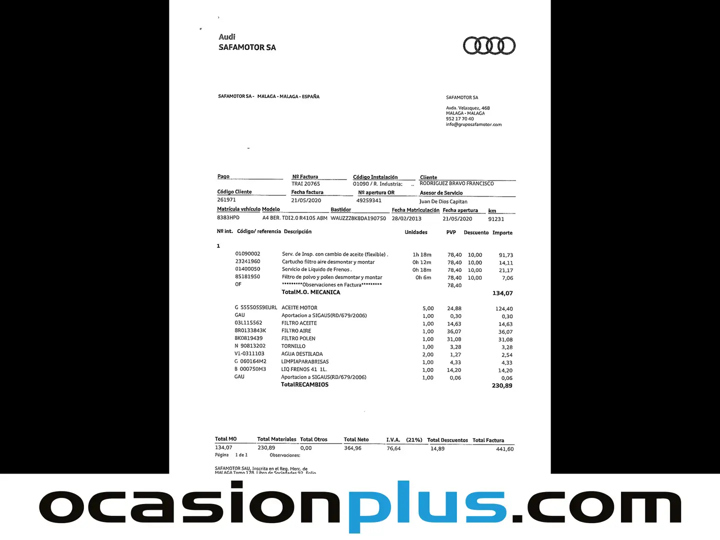 Foto Audi A4 Audi A4 2.0 TDI (143 CV) multitronic
