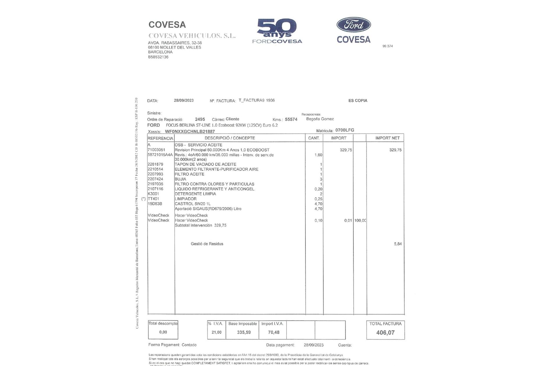 Ford Focus 1.0 EcoBoost ST-Line - foto 24
