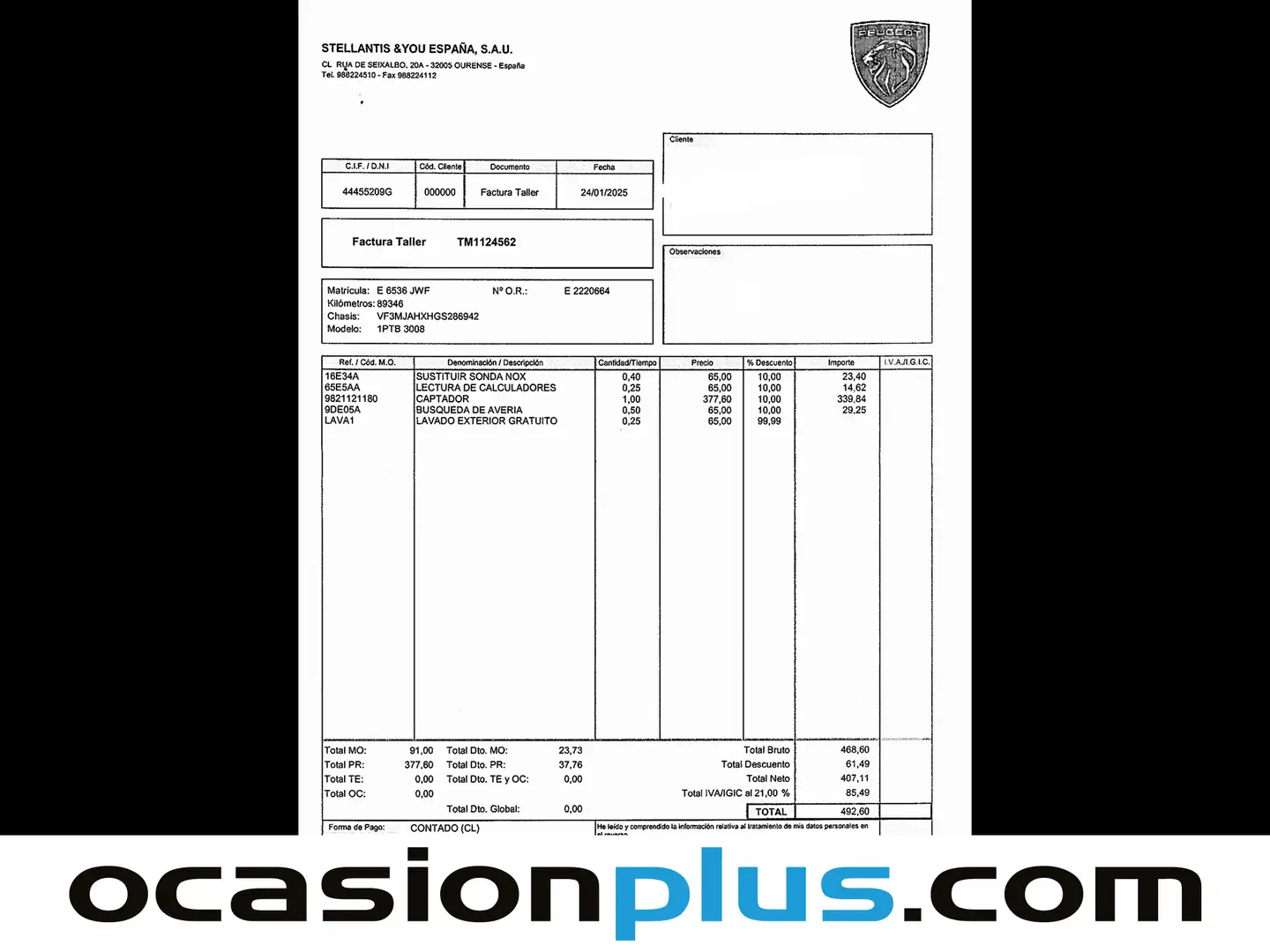 Foto Peugeot 3008 Peugeot 3008 BlueHDi 150 S&S GT Line (150 CV)