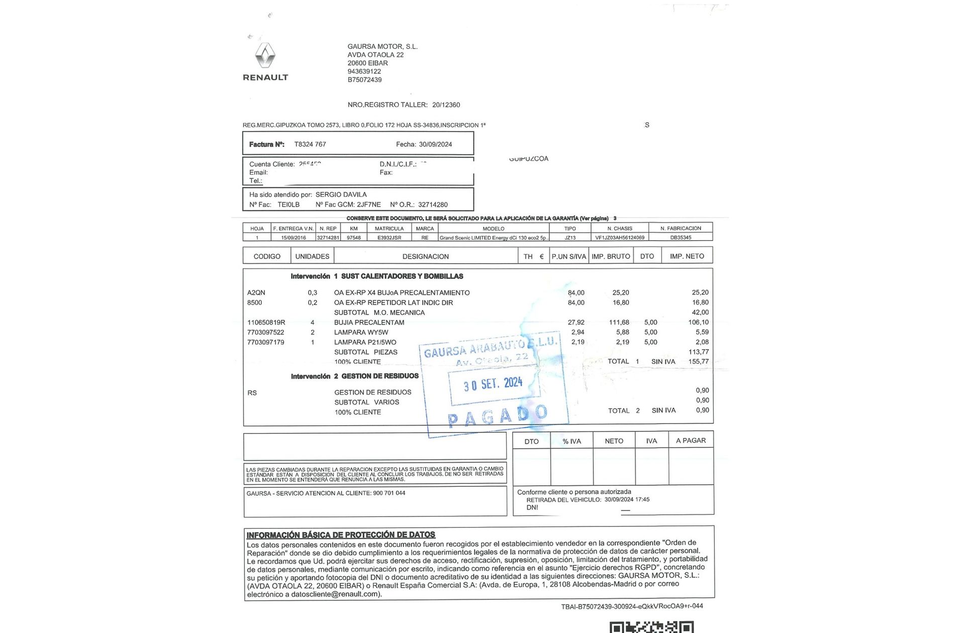 Renault Grand Scénic Limited Energy dCi - foto 19