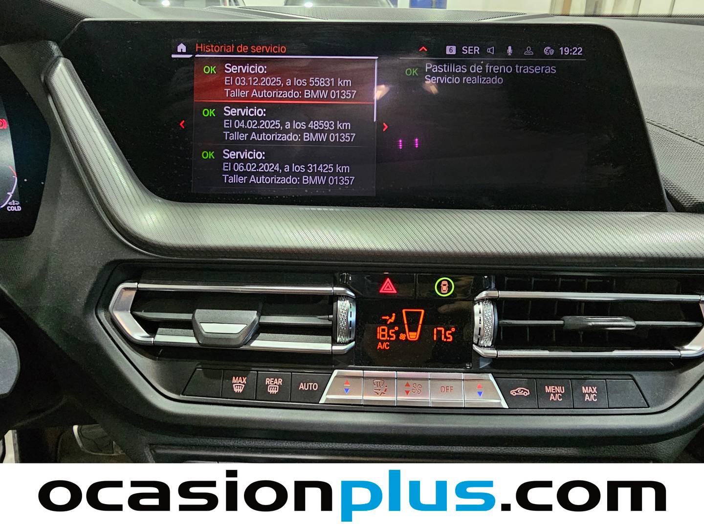 Foto del mantenimiento del BMW Serie 1 BMW Serie 1 118d (150 CV) PACK M