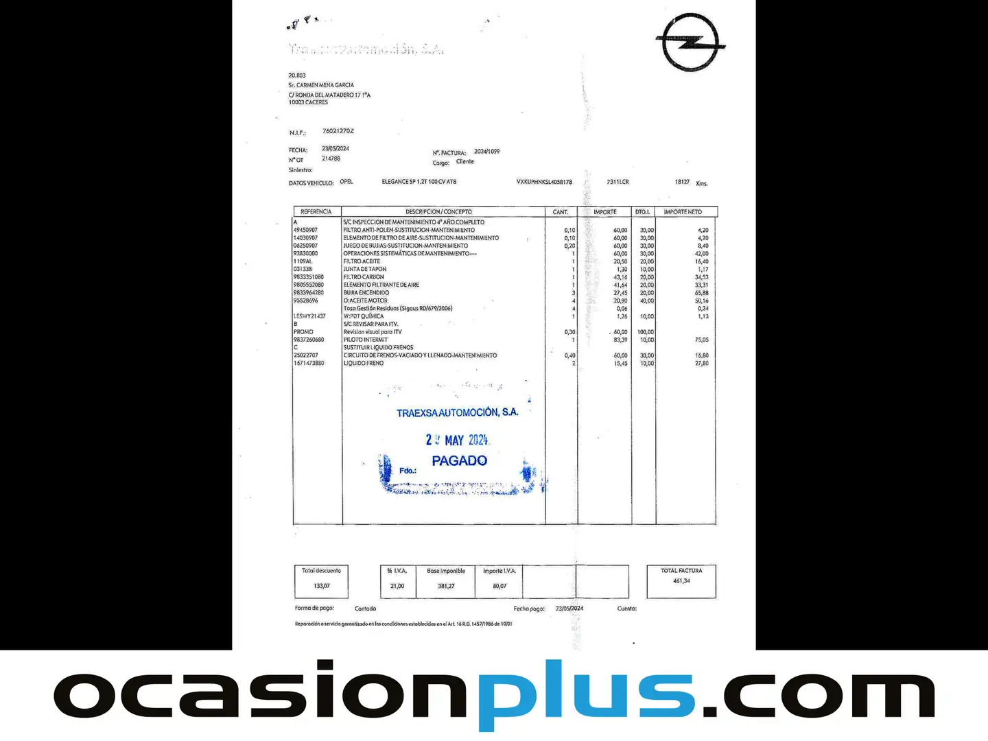 Foto Opel Corsa Opel Corsa 1.2 Turbo XHL Elegance Auto (100 CV)