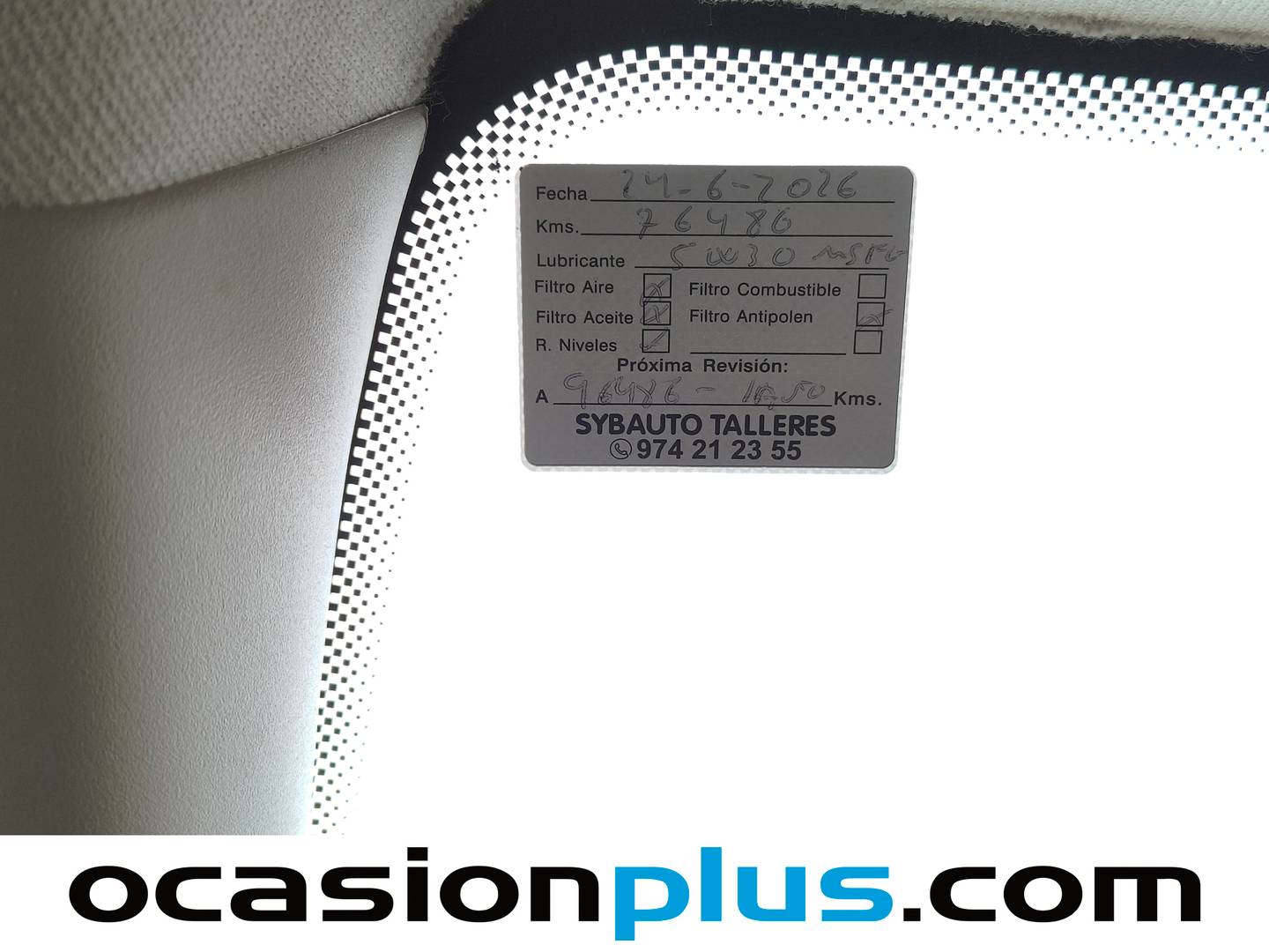Foto del mantenimiento del Dacia Sandero Dacia Sandero Essential 1.0 (73 CV)