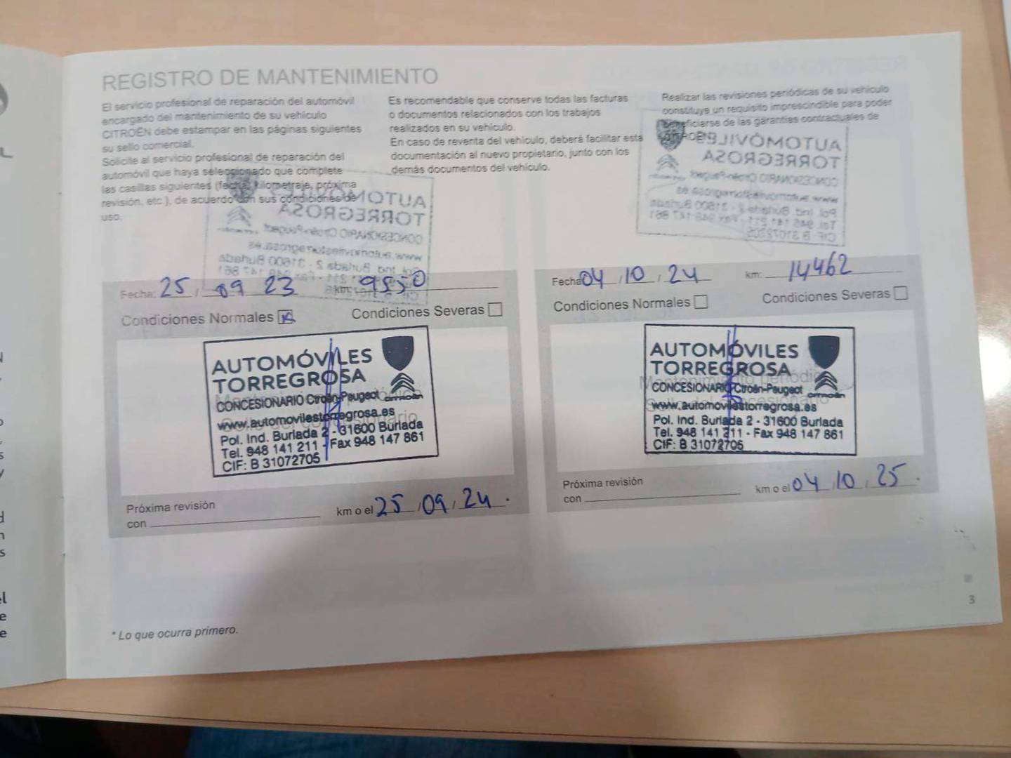 Foto del mantenimiento del Citroën C4 Citroën C4 PureTech 130 S&S Shine (130 CV)