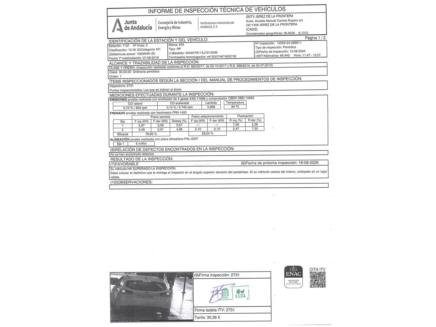 KIA Carens Kia Carens 1.6 GDi Concept (135 CV) 7 Plazas de segunda mano