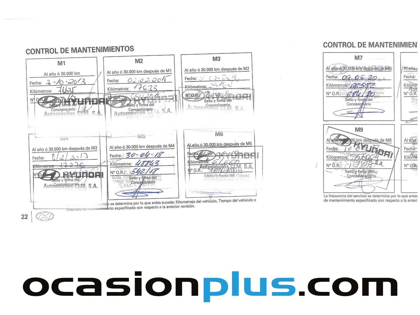 Foto del mantenimiento del Hyundai ix35 Hyundai ix35 1.7 CRDI GLS Comfort Sky 4x2 (116 CV)