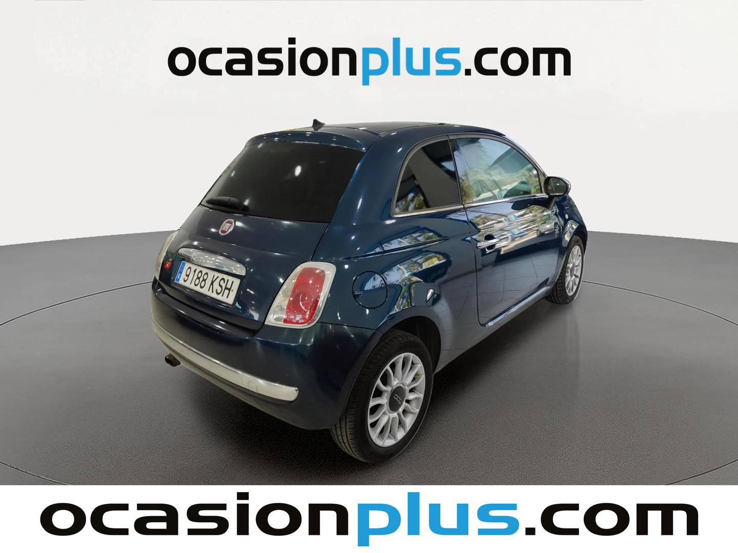 Foto trasera Fiat 500 Fiat 500 0.9 Turbo TwinAir Lounge (85 CV) derecha