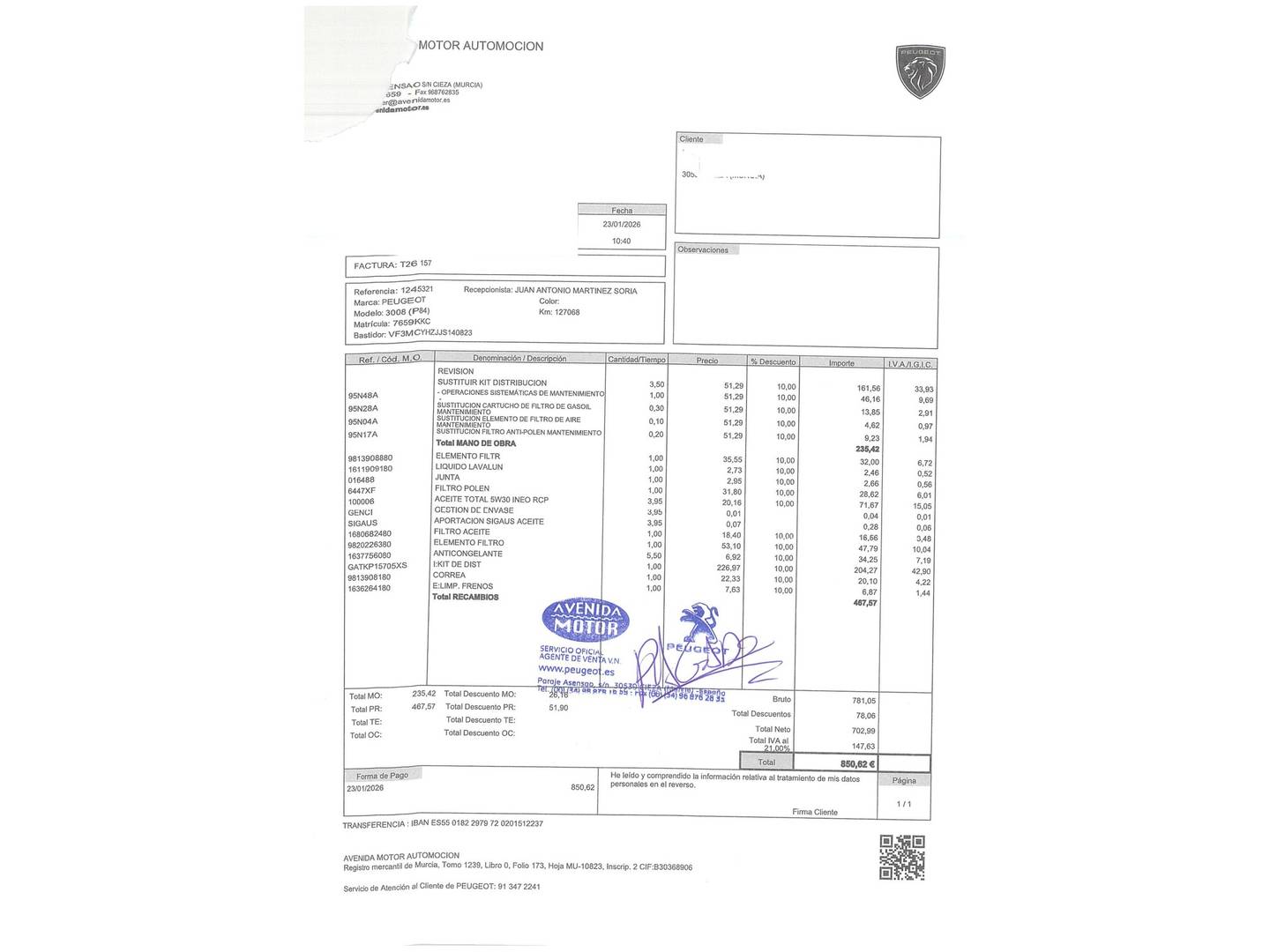 Foto Peugeot 3008 Peugeot 3008 BlueHDI 130 S&S Allure (130 CV)