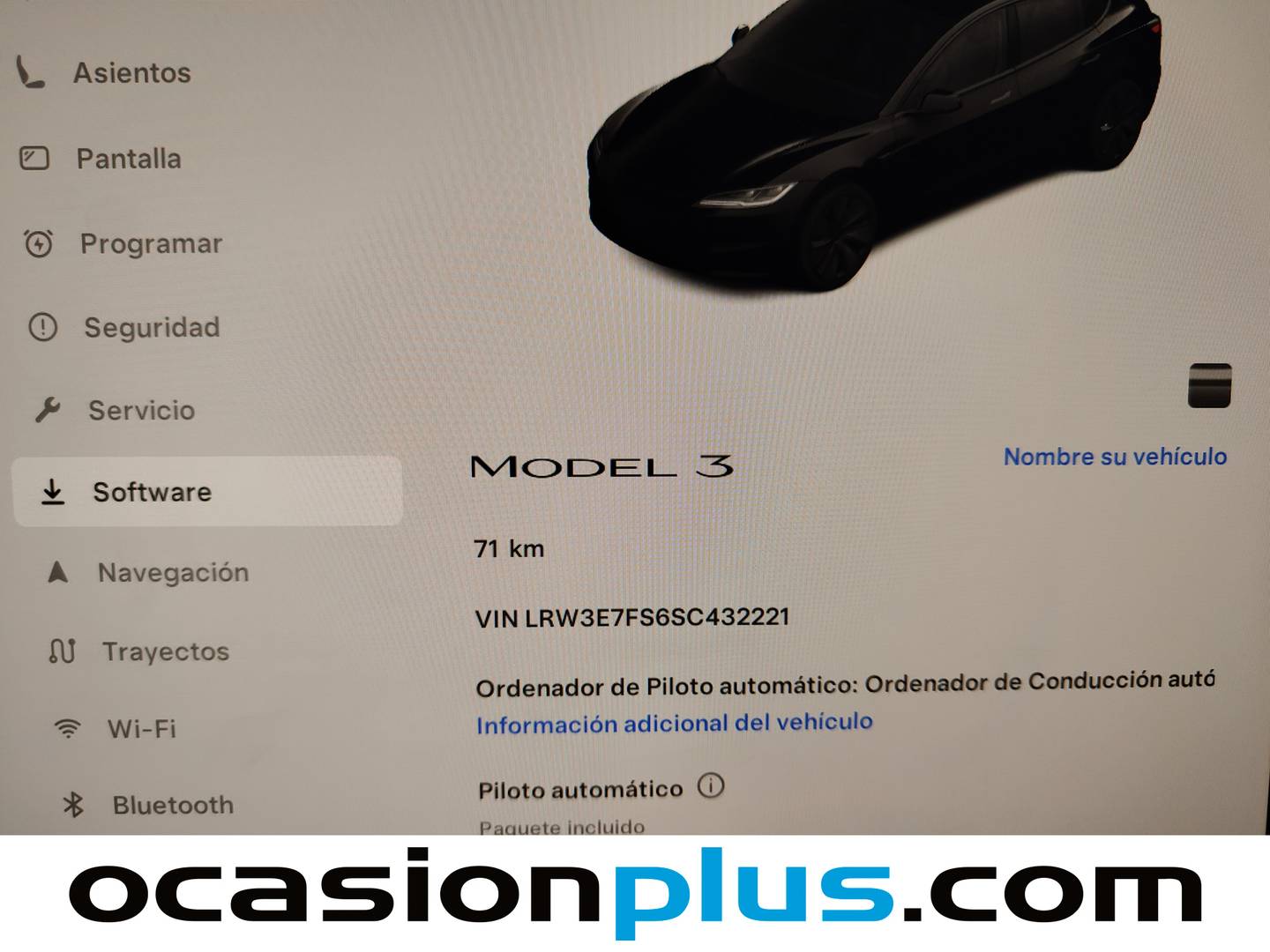 Foto Tesla Model 3 Tesla Model 3 RWD (283 CV)