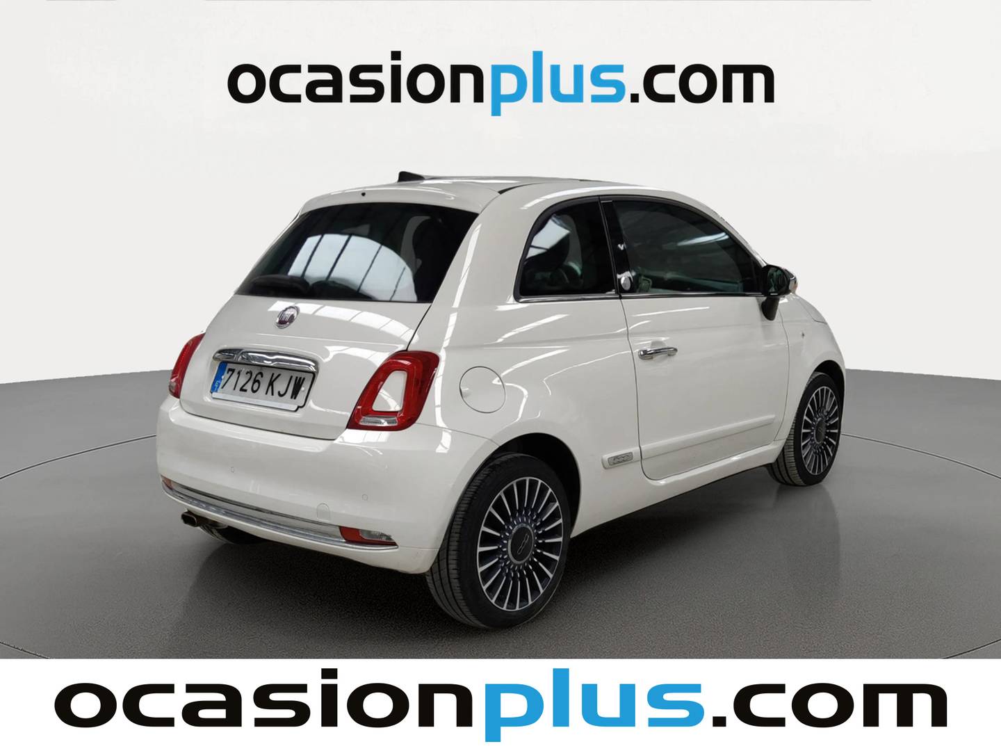 Foto trasera Fiat 500 Fiat 500 1.2 8v Lounge (69 CV) derecha