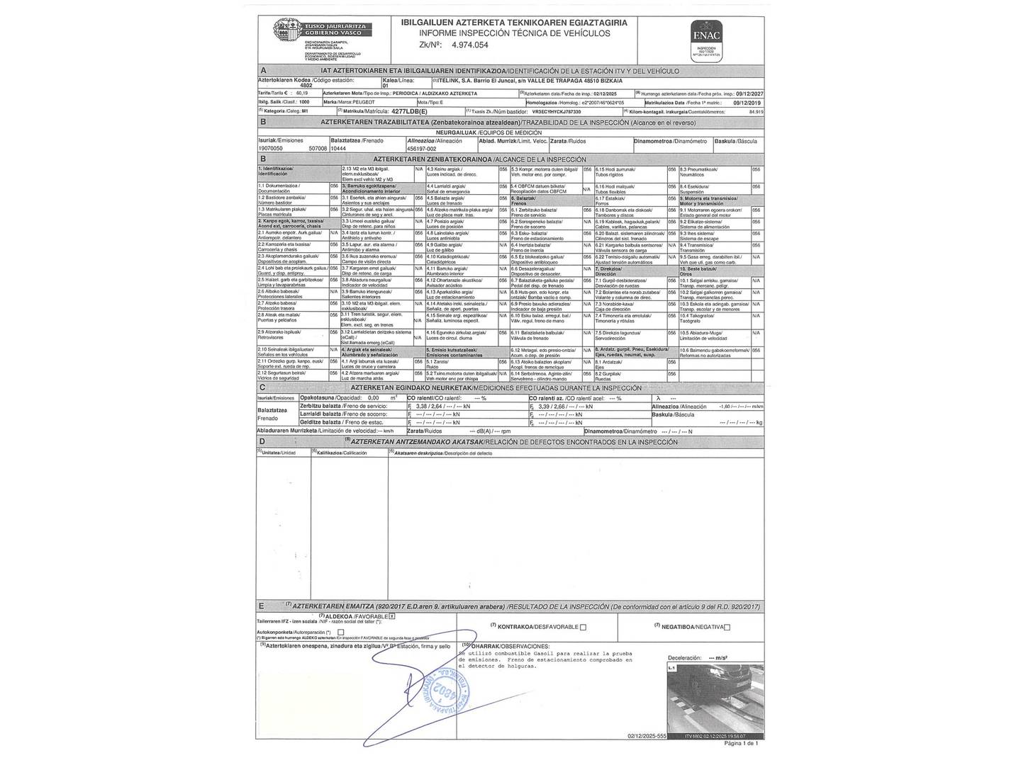 Peugeot Rifter Peugeot Rifter BlueHDi 100 S&S Allure Standard (100 CV) de segunda mano