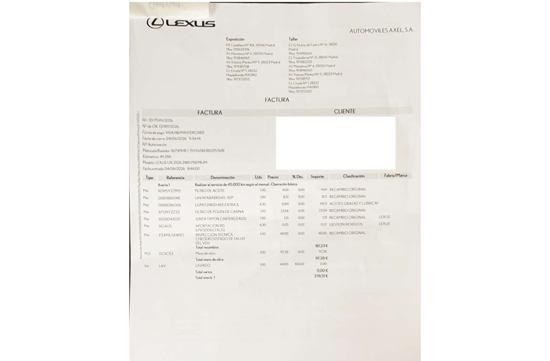 Lexus UX 250h Premium - foto 23