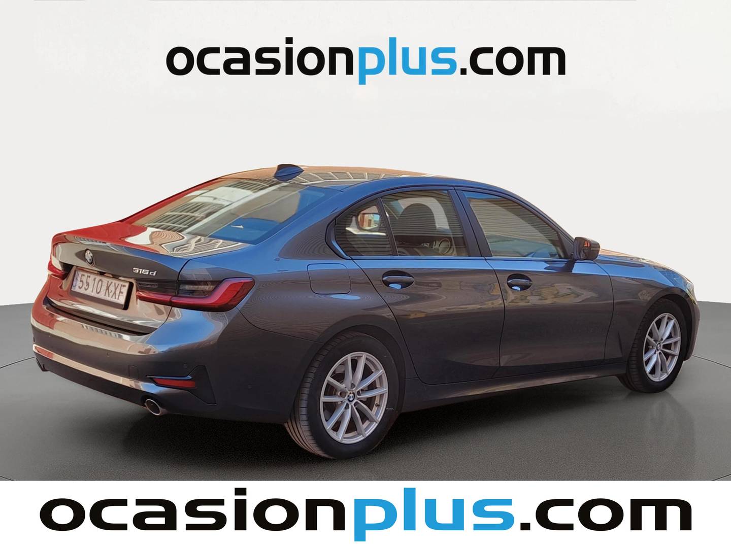 Foto trasera BMW Serie 3 BMW Serie 3 318d (150 CV) derecha