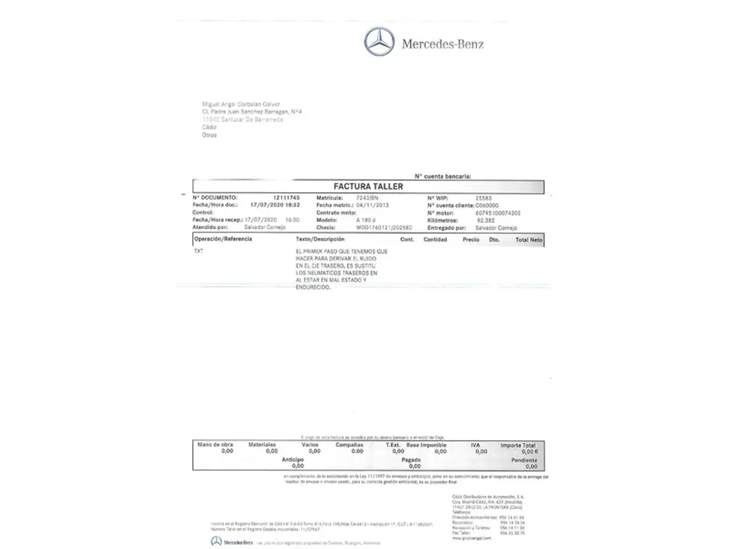 Foto Mercedes Clase A Mercedes-Benz Clase A 180 CDI Style (109 CV)