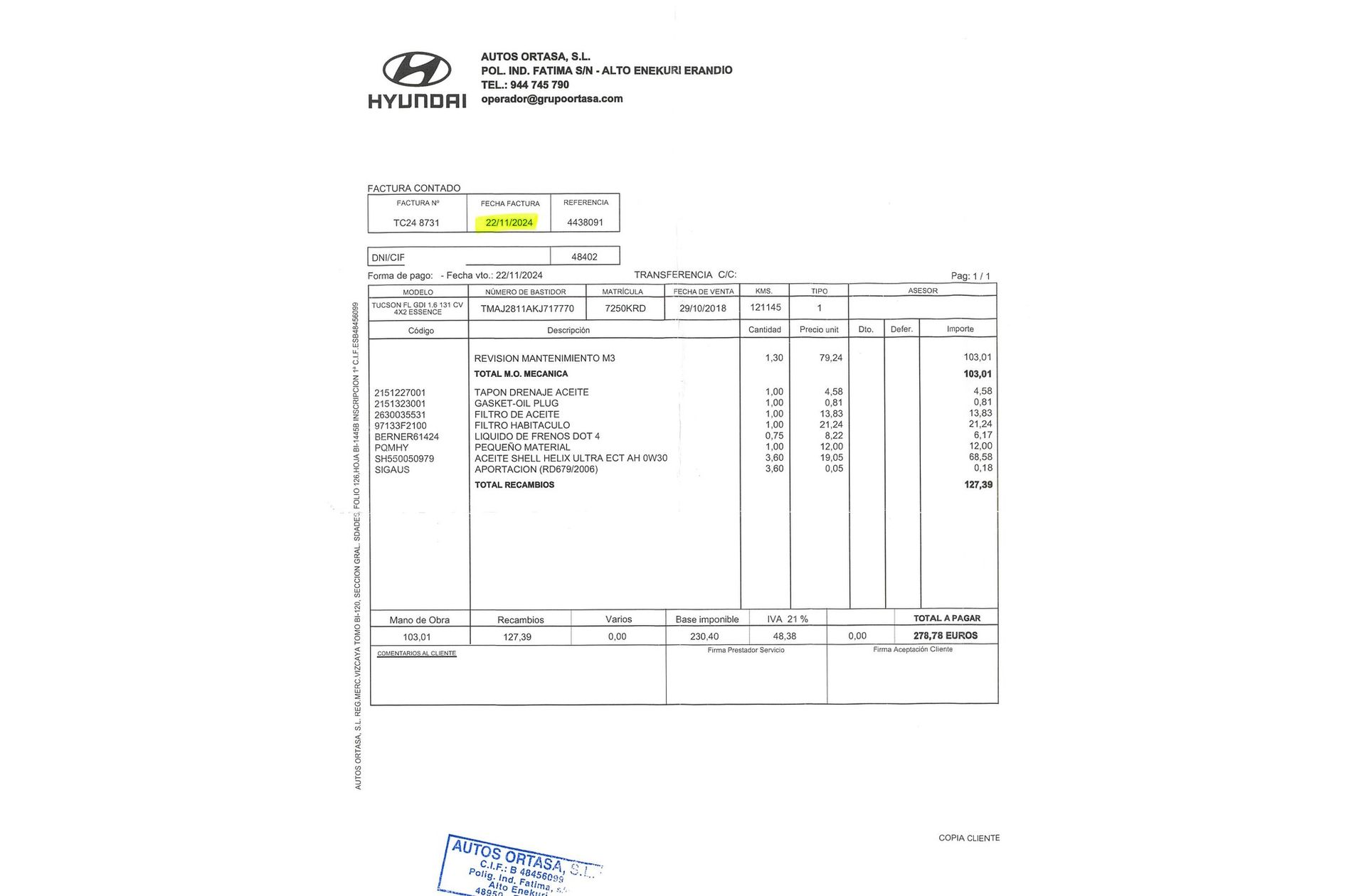 Hyundai Tucson 1.6 GDI BlueDrive Essence 4x2 - foto 17