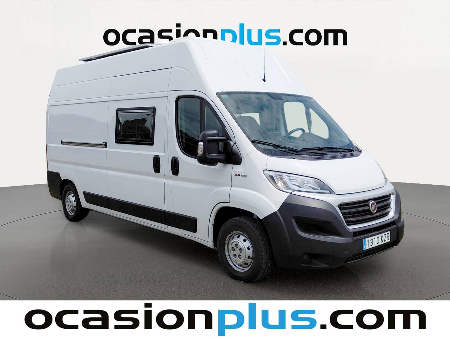 Foto delantera Fiat Ducato Fiat Ducato Furgón 35 Larg Sup Alto 2.3 Mjet (148CV) CAMPERIZADA derecha