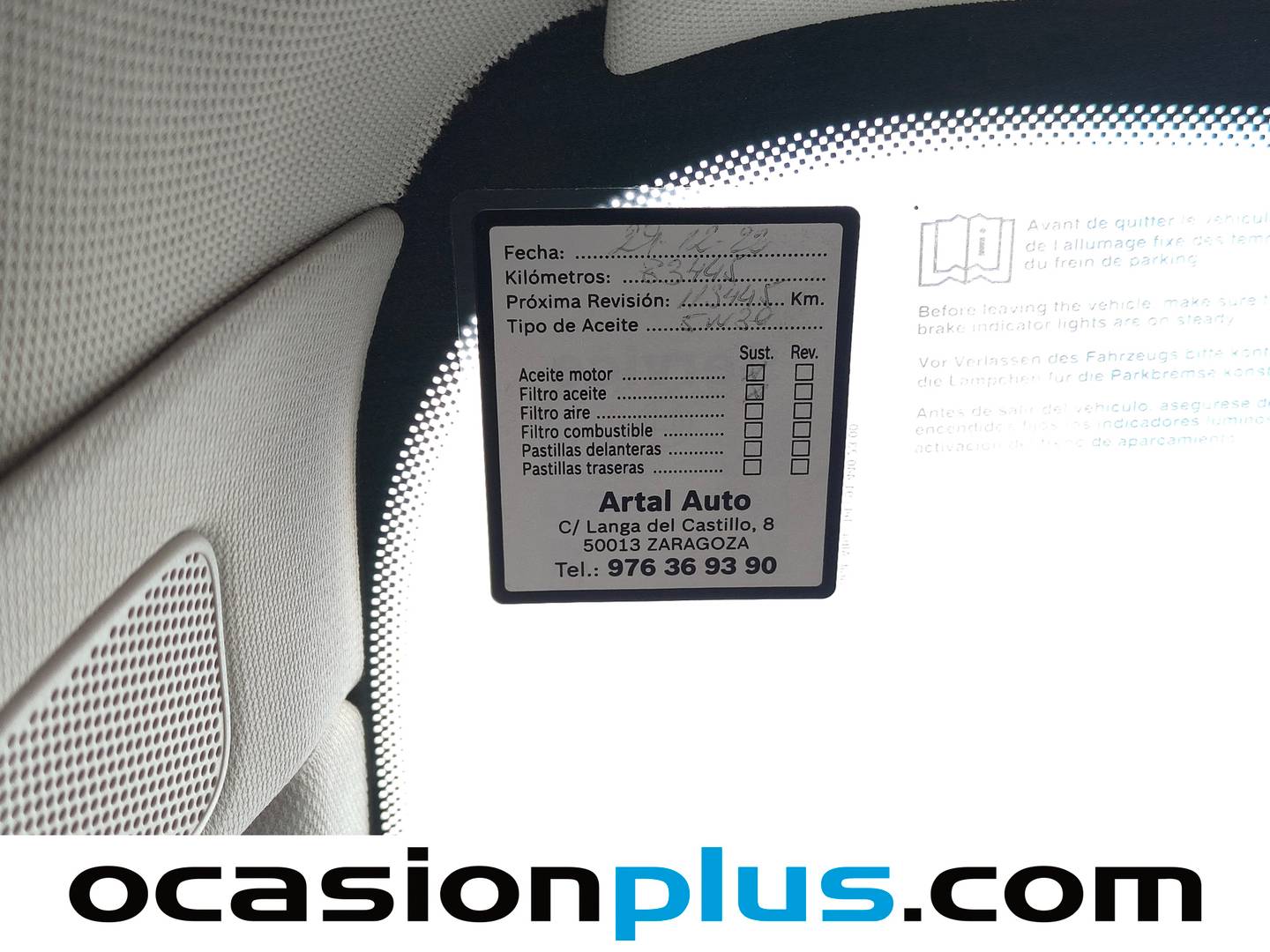 Foto del mantenimiento del Renault Espace Renault Espace Zen Energy dCi (160 CV) TT EDC 7 Plazas