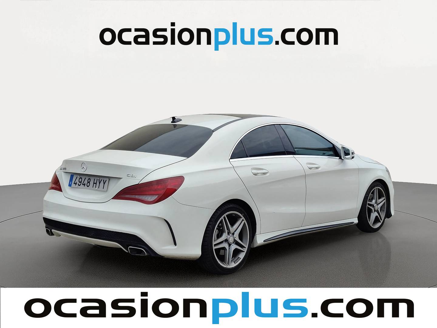 Foto trasera Mercedes CLA Mercedes CLA 220 CDI AMG Line (170 CV)Pack AMG izquierda