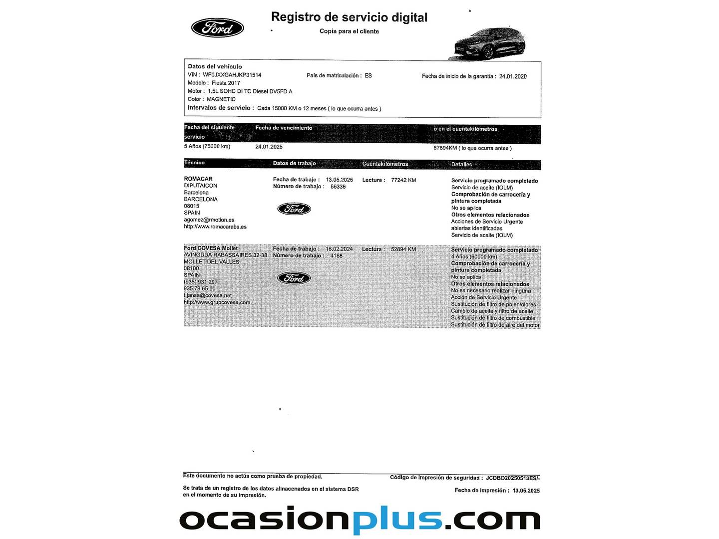 Foto Ford Fiesta Ford Fiesta 1.5 TDCI ST-Line (85 CV)