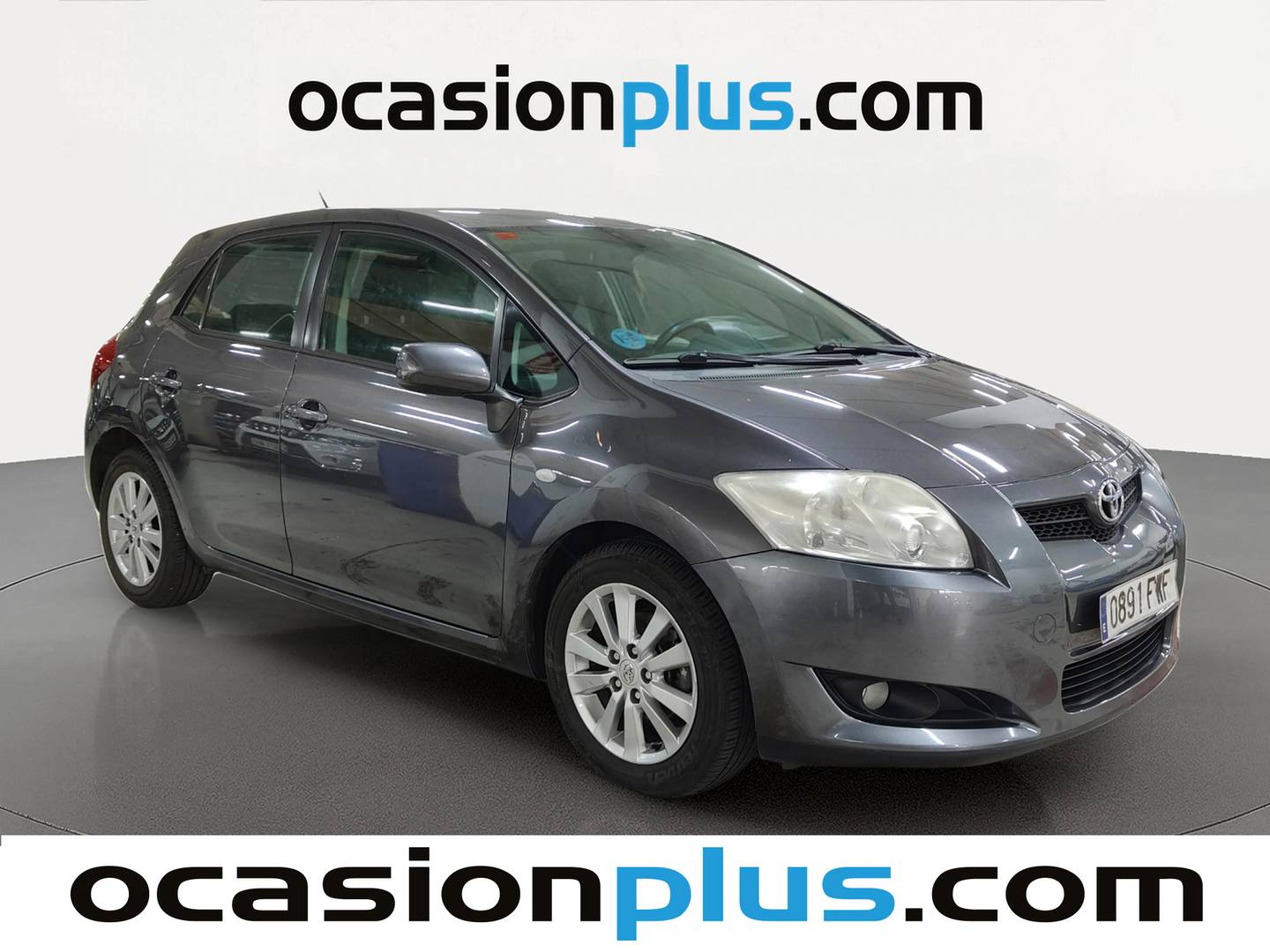 Foto delantera Toyota Auris Toyota Auris 1.6 VVT-I Dual Sol M/M (124 CV) derecha