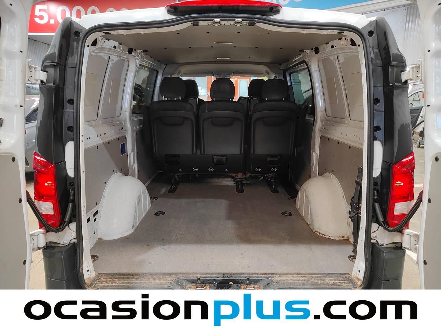 Foto asientos traseros Mercedes Vito Mercedes Vito 111 CDI Mixto Larga (114 CV)