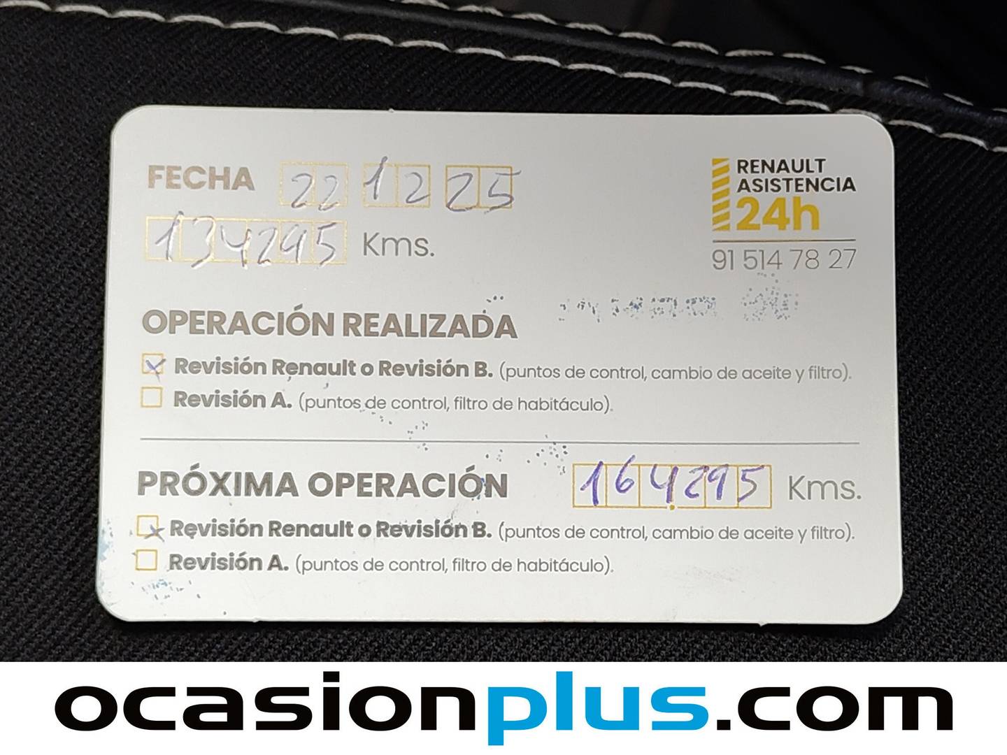 Foto del mantenimiento del Renault Scénic Renault Scenic 1.2 TCe Energy Bose (132 CV)