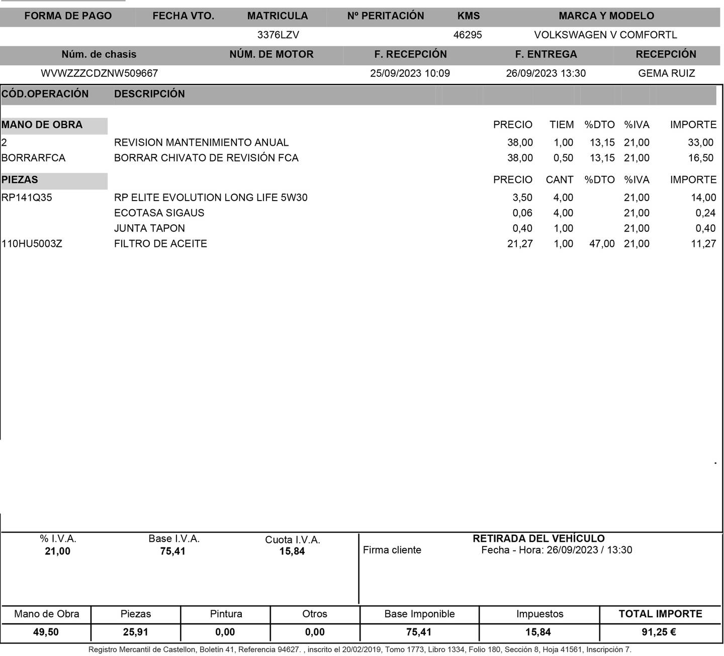 Foto Volkswagen Golf Volkswagen Golf Variant Variant Life 2.0 TDI (115 CV)