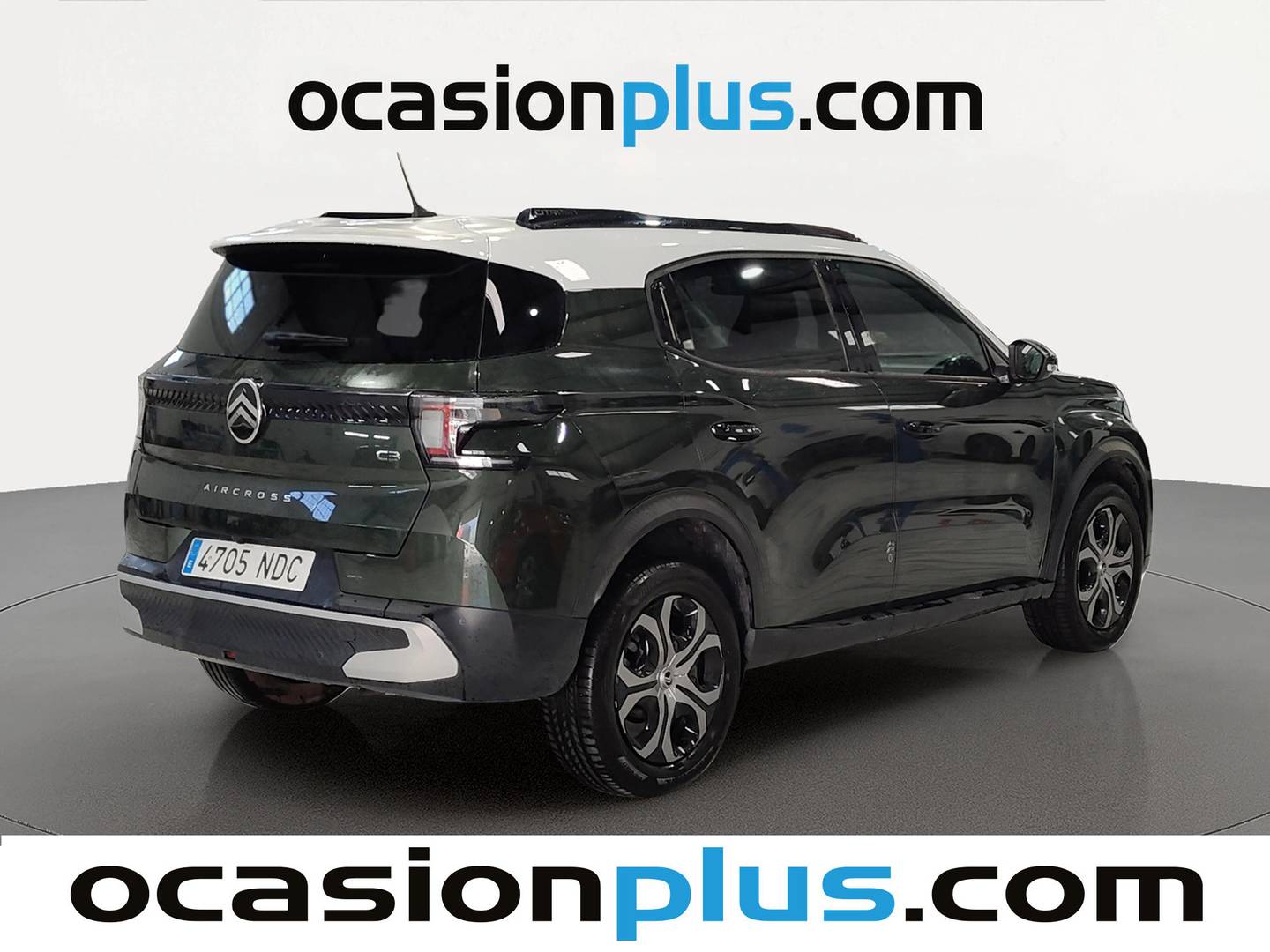 Foto trasera Citroën C3 Aircross Citroën C3 Aircross Hybrid 145 Plus e-DCS6 (145 CV) derecha