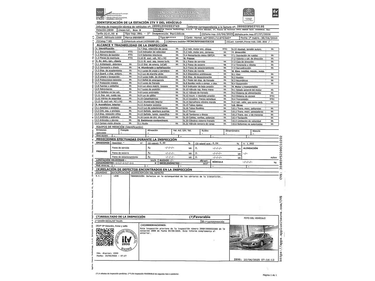 Foto Peugeot 207 Peugeot 207 1.4 VTi 16v Sportium  (95 CV)