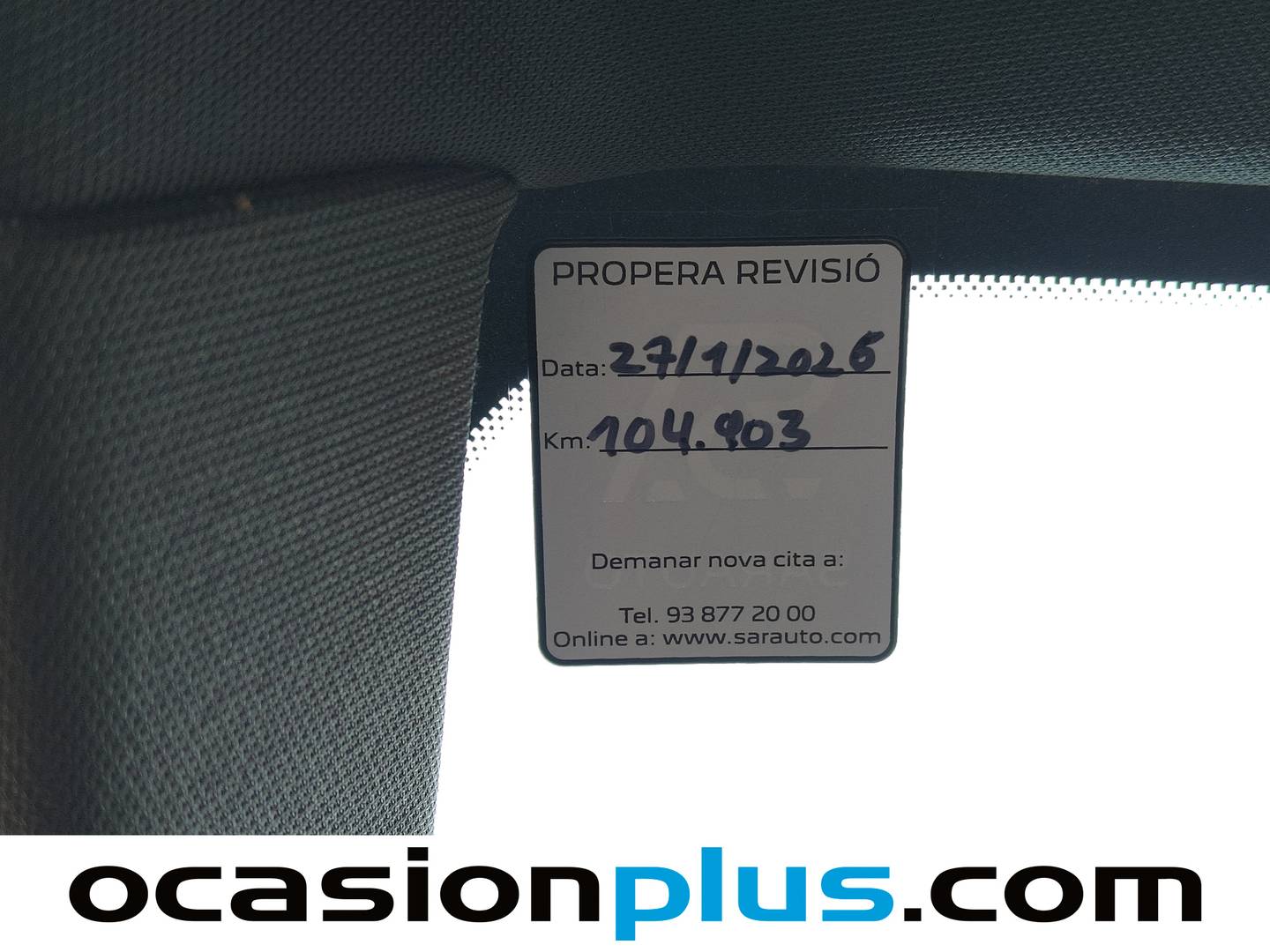 Foto del mantenimiento del Peugeot 3008 Hybrid Peugeot 3008 Hybrid 225 GT e-EAT8 (225 CV)