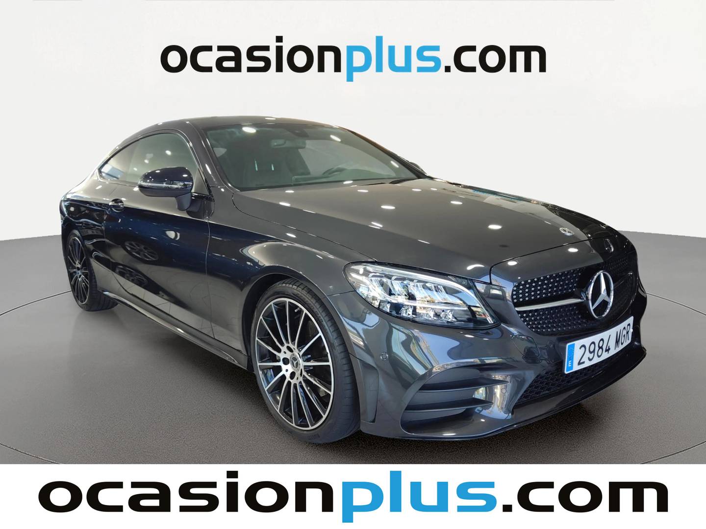 Foto delantera Mercedes Clase C Mercedes Clase C Coupe 220 d (194 CV) Pack AMG derecha