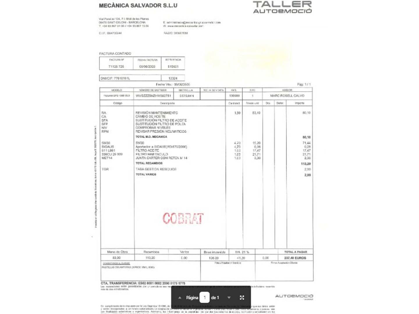 Foto Volkswagen Tiguan Volkswagen Tiguan Edition 2.0 TDI BMT (115 CV)