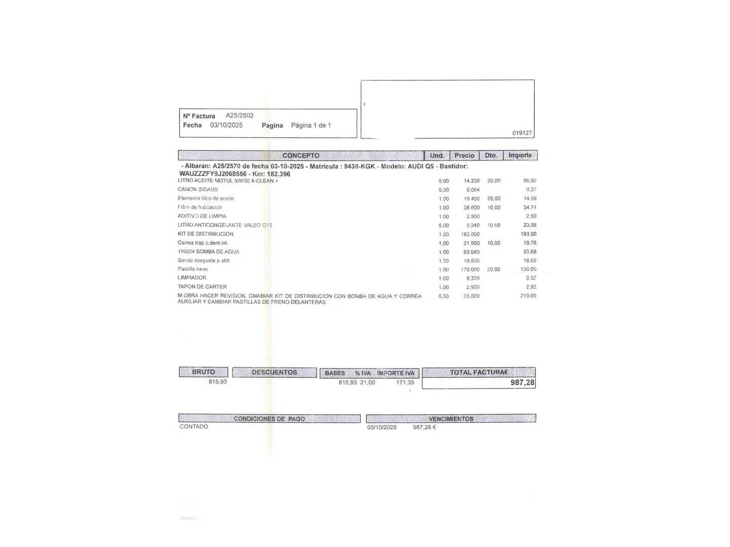 Foto Audi Q5 Audi Q5 Advanced 2.0 TDI quattro (163 CV) S tronic