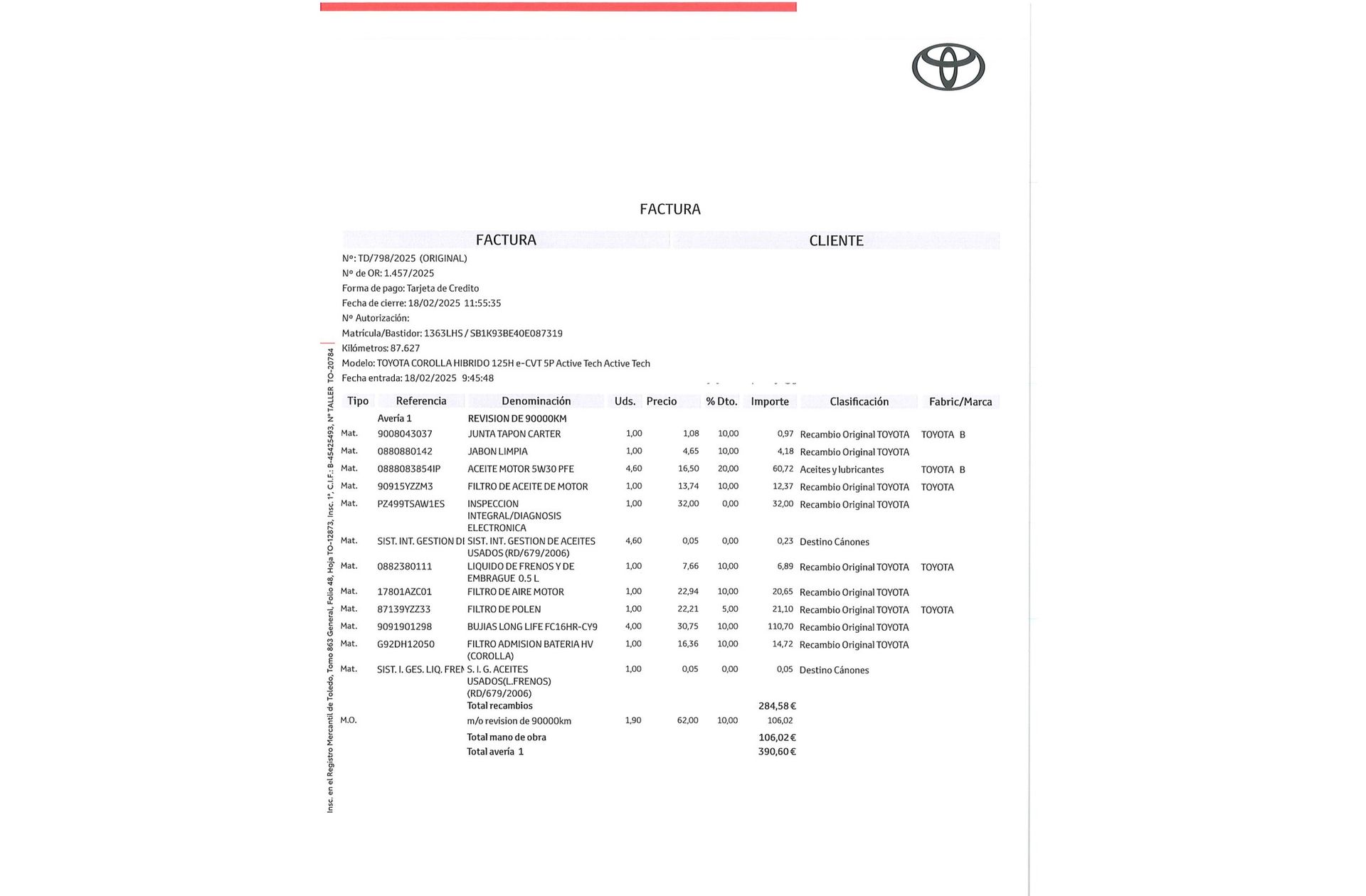 Toyota Corolla 1.8 125 Híbrido Active Tech E-CVT - foto 24