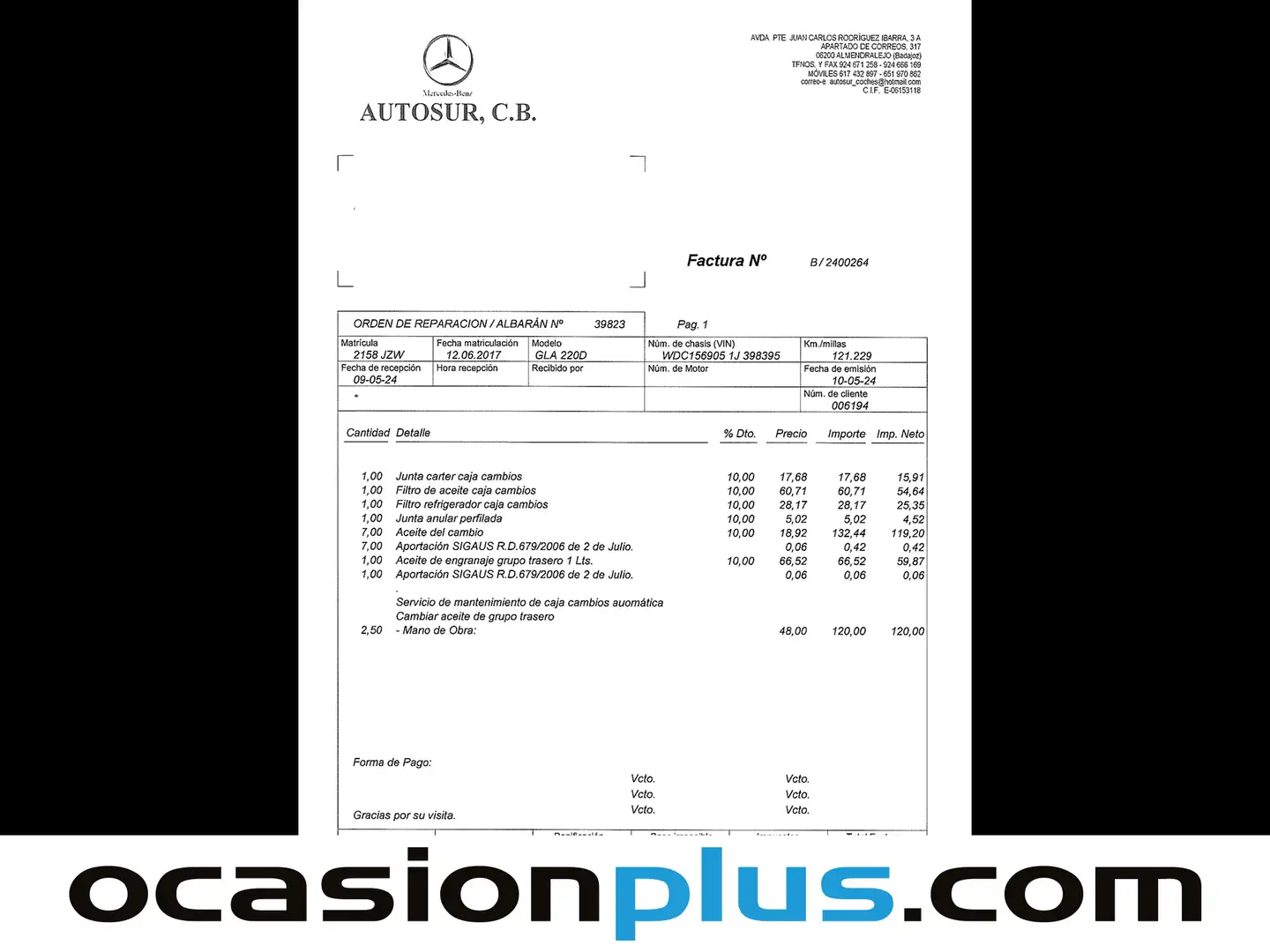 Foto Mercedes GLA Mercedes-Benz GLA 220 d 4Matic (177 CV) Pack AMG