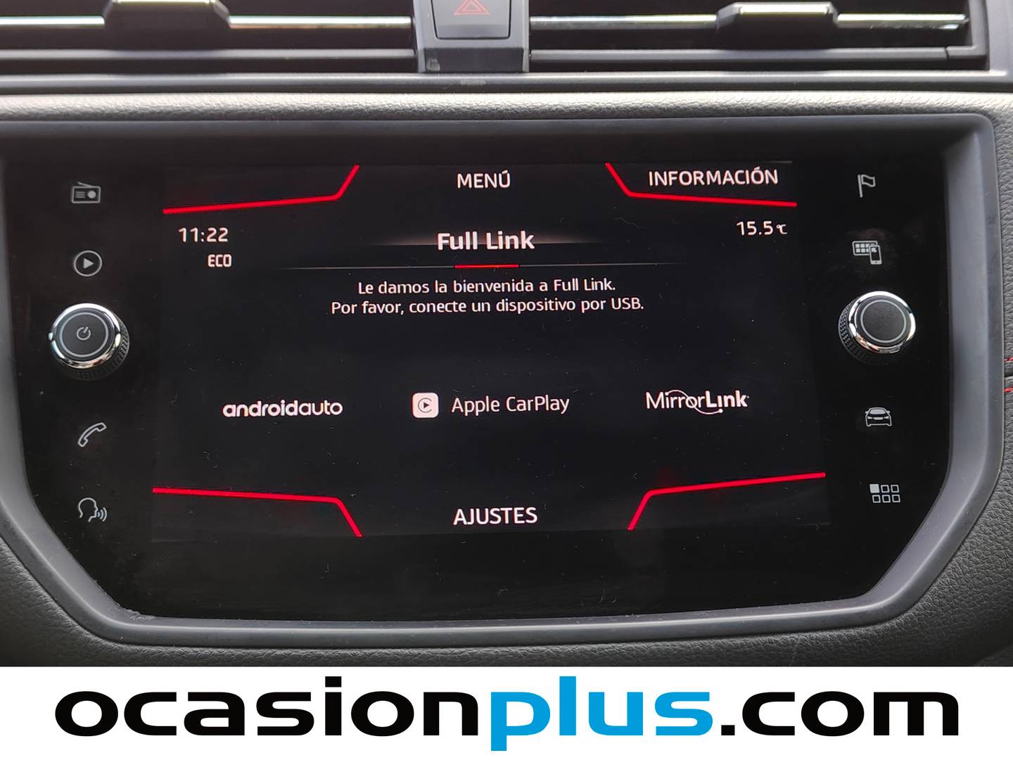 Equipamiento del Seat Arona SEAT Arona 1.0 TSI Ecomotive FR DSG (115 CV)