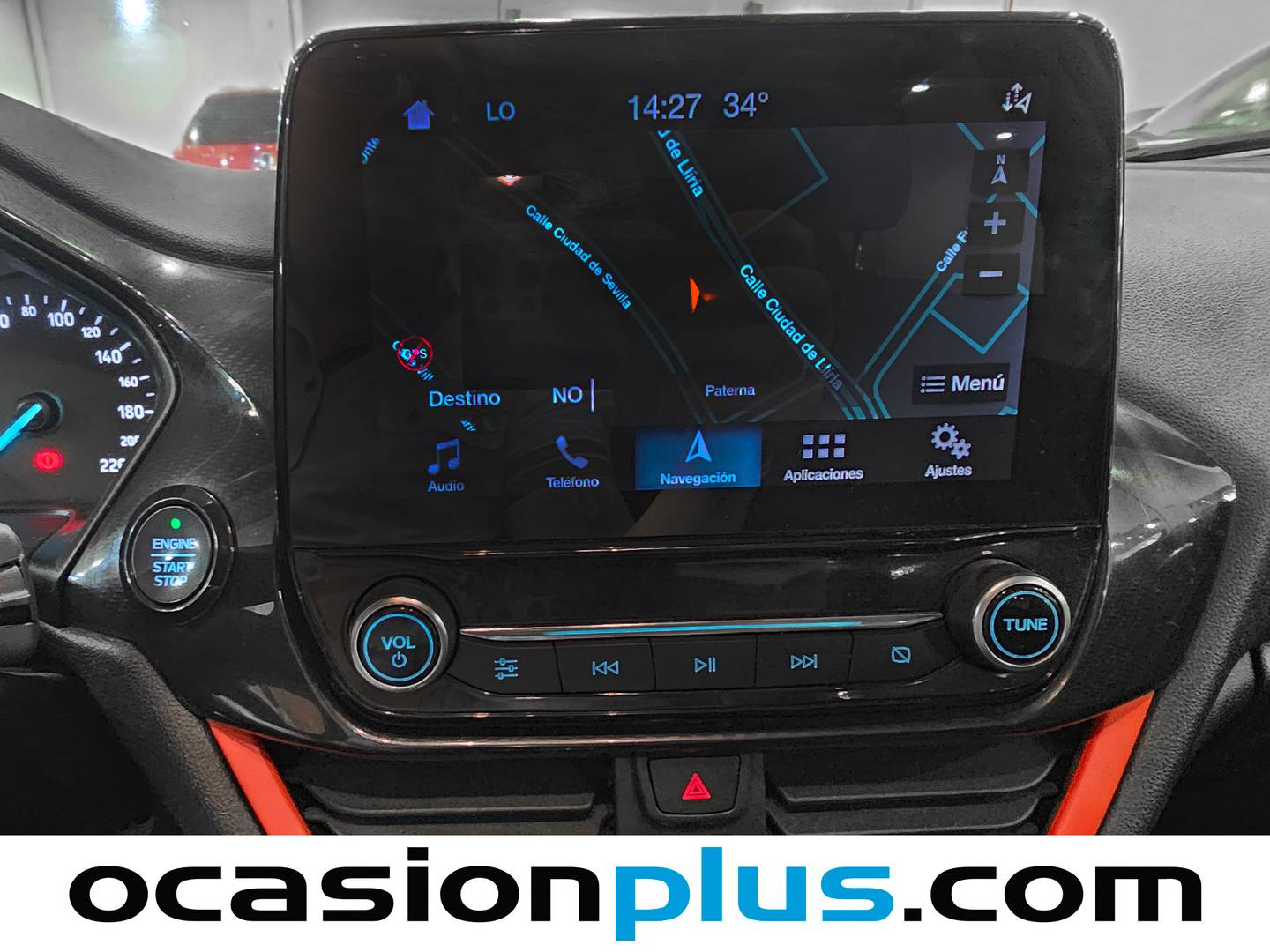 Equipamiento del Ford Fiesta Ford Fiesta 1.0 EcoBoost S&S ST-Line (100 CV)