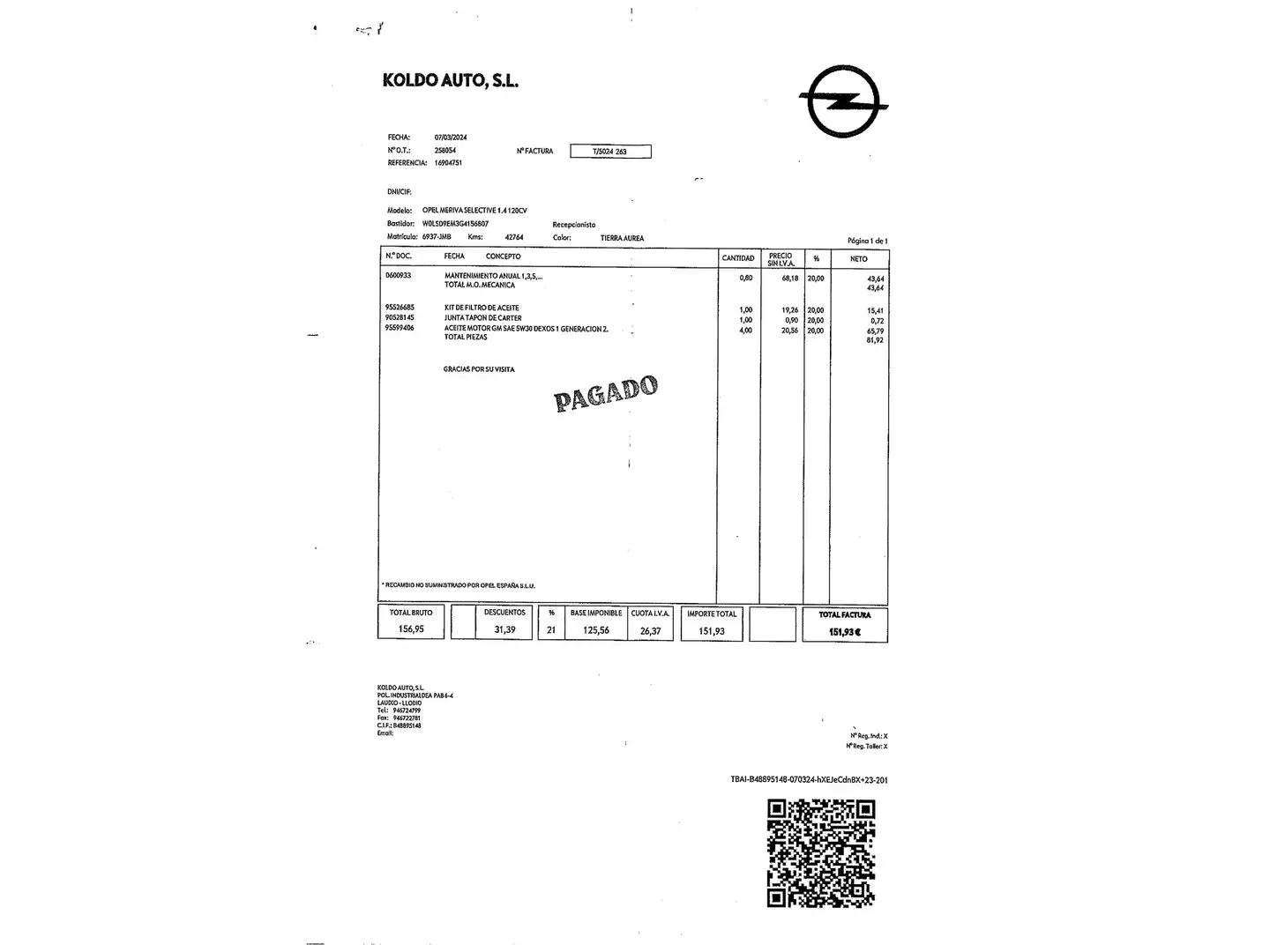 Foto Opel Meriva Opel Meriva 1.4 NEL Selective (120 CV)
