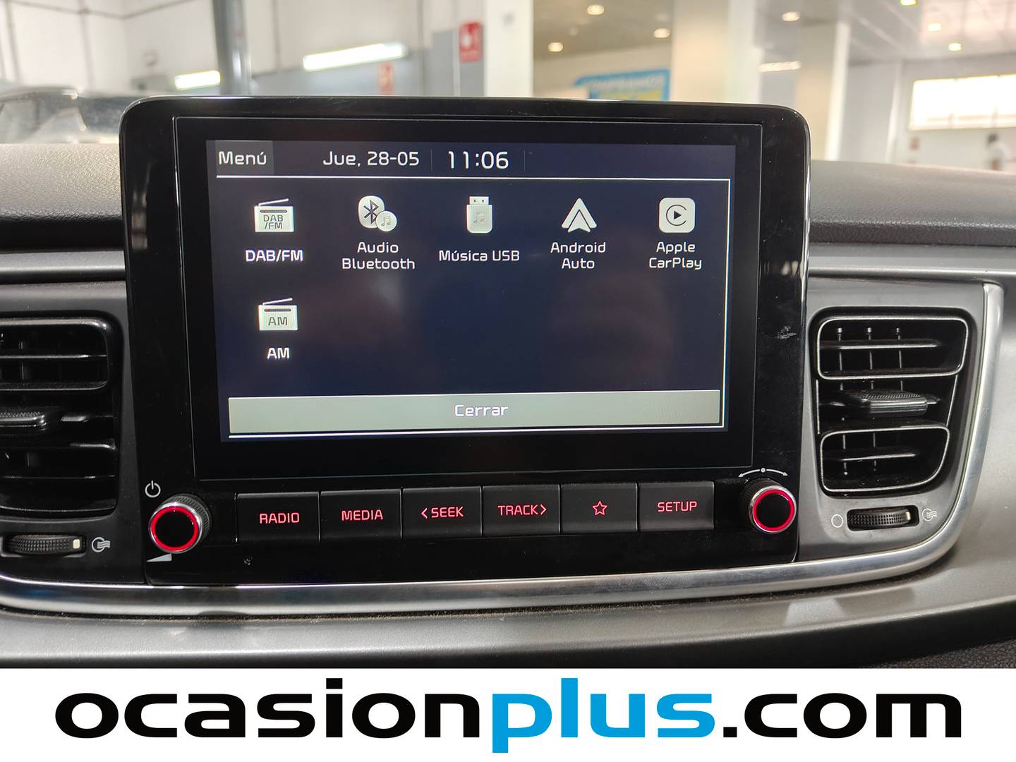 Extras y acabados del KIA Rio KIA Rio 1.2 DPi Concept (84 CV)