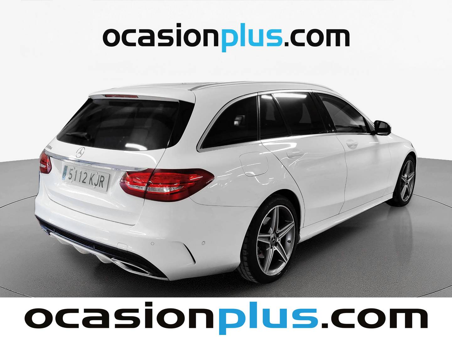 Foto trasera Mercedes Clase C Mercedes Clase C Clase C Estate 220 d (170 CV) Pack AMG derecha