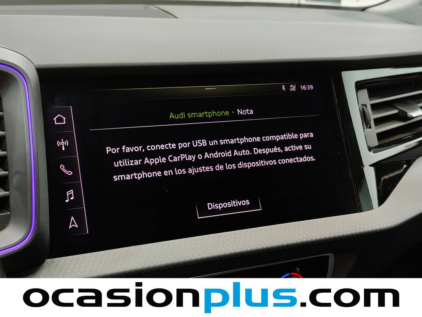 Extras y acabados del Audi A1 Audi A1 Sportback S line 30 TFSI (116 CV)