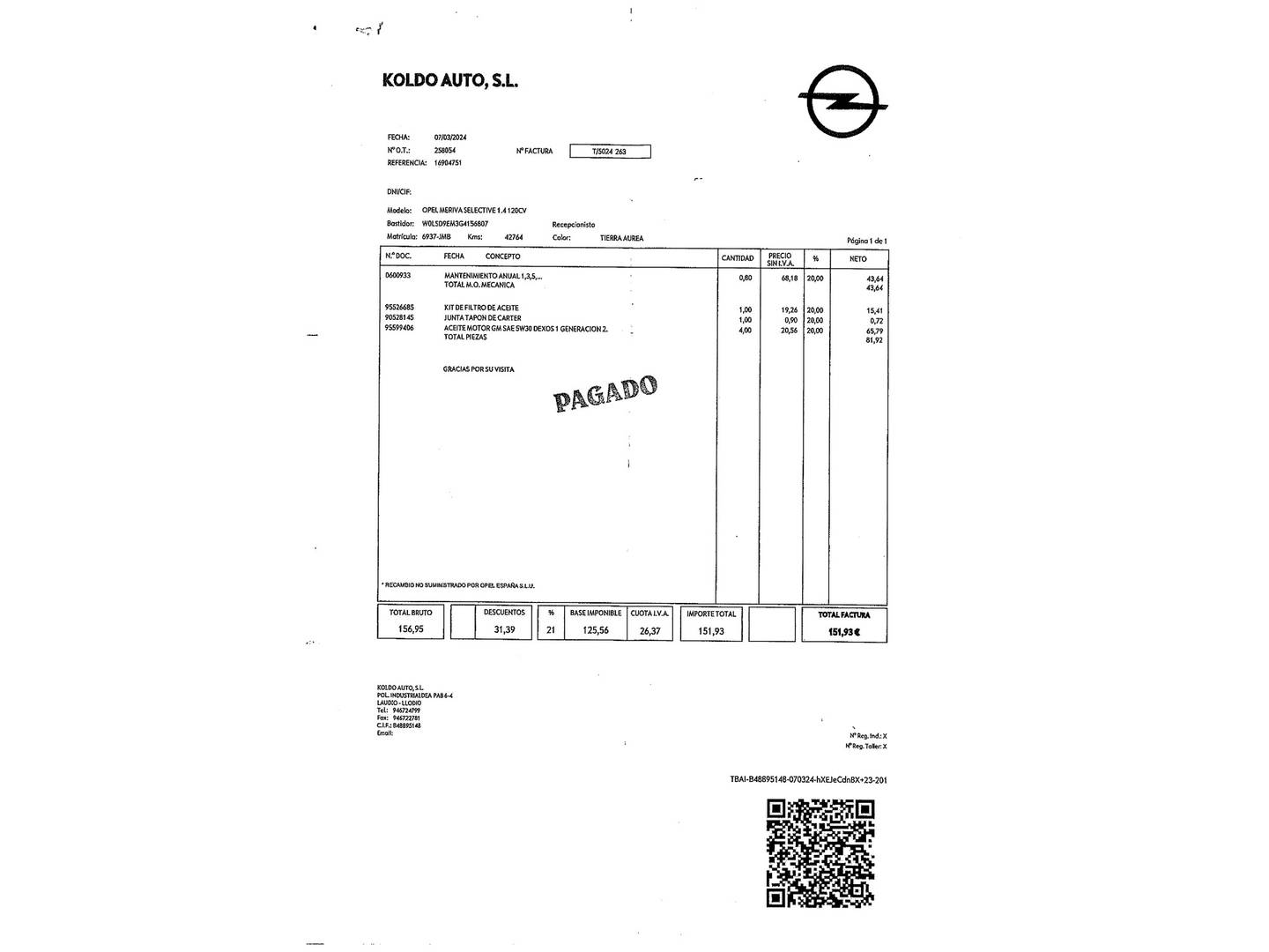 Foto Opel Meriva Opel Meriva 1.4 NEL Selective (120 CV)