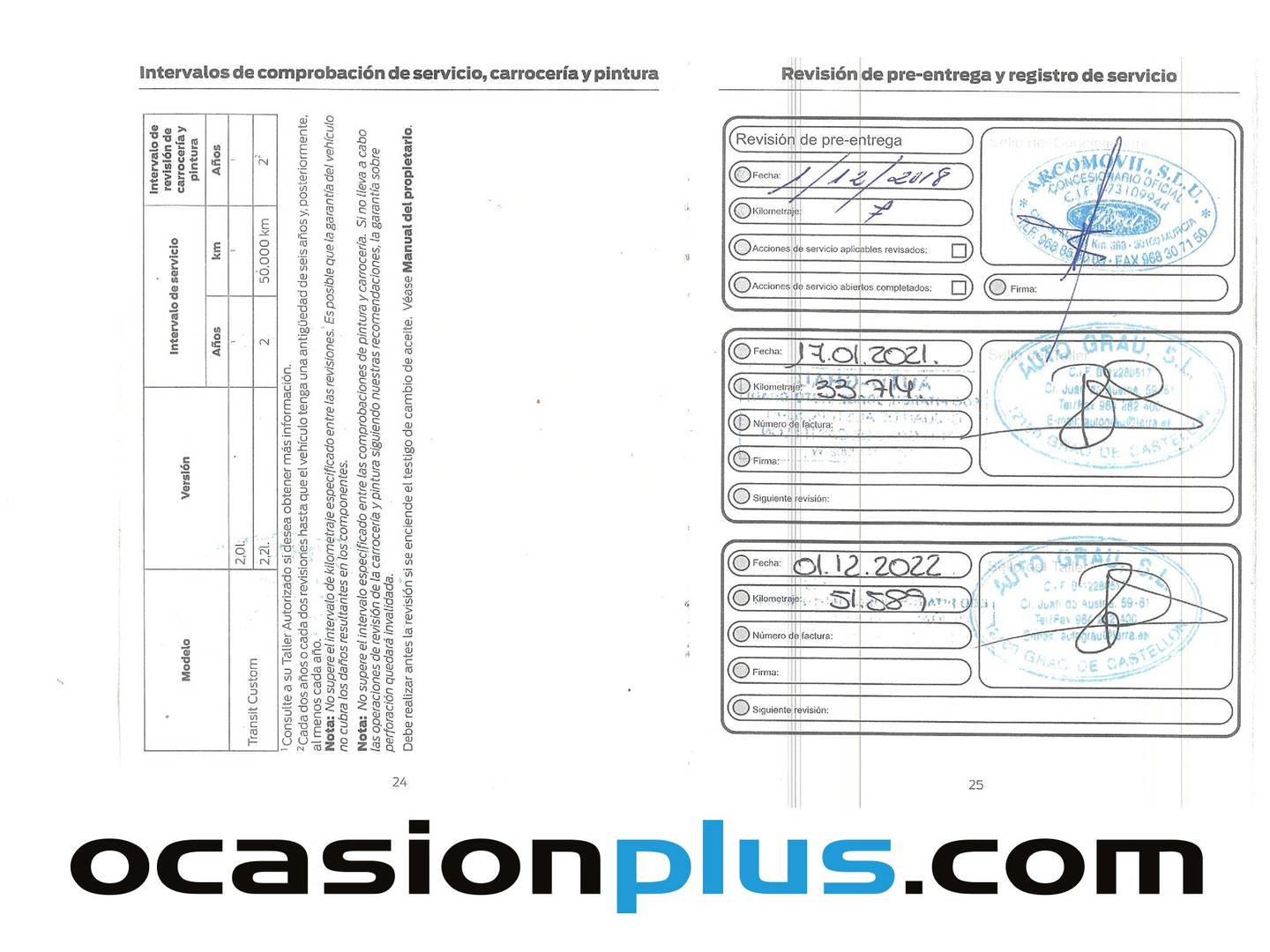 Foto del mantenimiento del Ford Mondeo Ford Mondeo 2.0 Híbrido Sedan Vignale Hev Auto (187 CV)