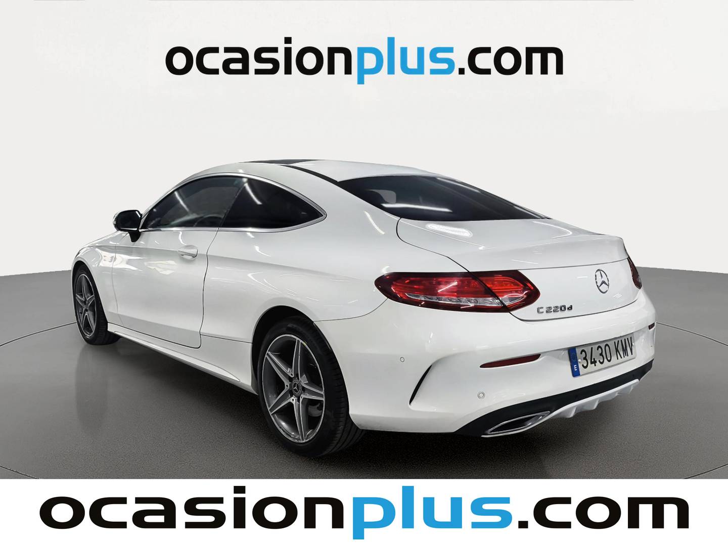 Foto trasera Mercedes Clase C Mercedes Clase C Coupe 220 d (170 CV) Pack AMG izquierda